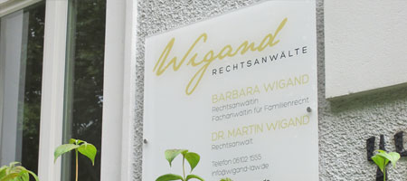 Acrylschilder Frankfurt